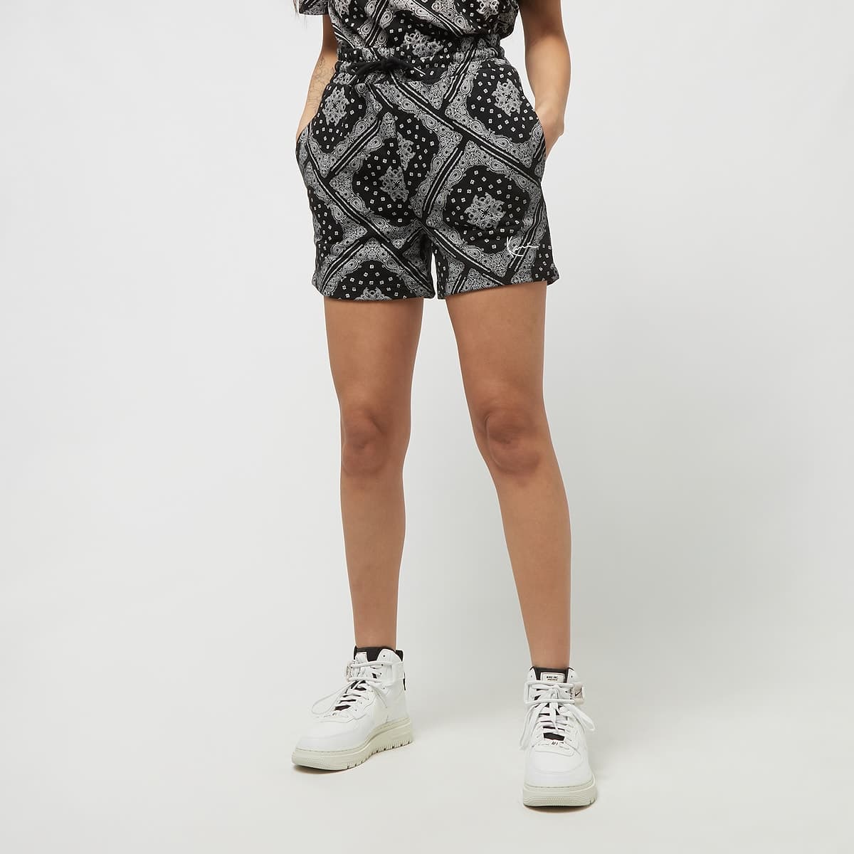 Small Signature Paisley Shorts