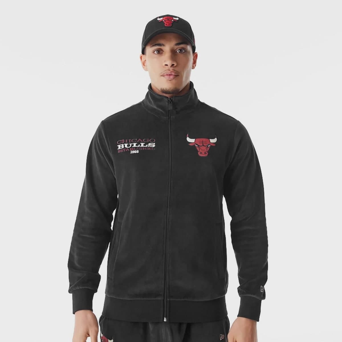 Chicago Bulls NBA Lifestyle Velours Trackjacket