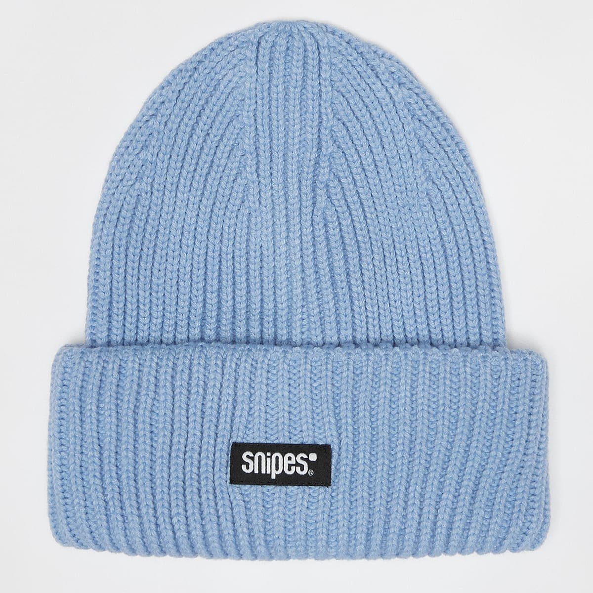 Woven Logo Knit Beanie 