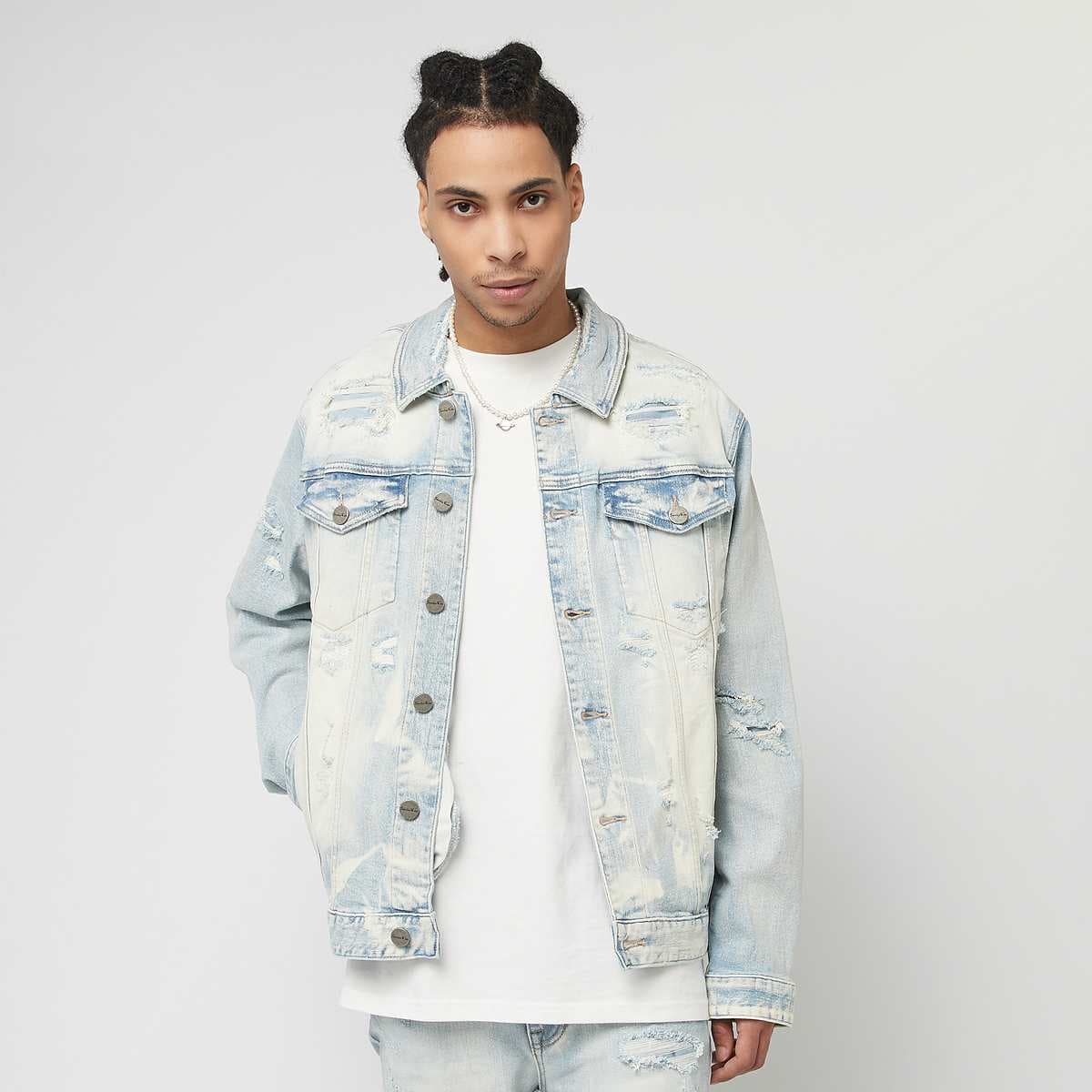 Vintage Rip & Repair Denim Jacket