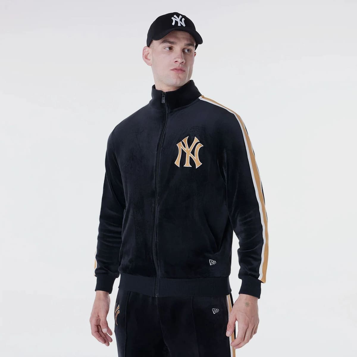 MLB Velour Track Top New York Yankees