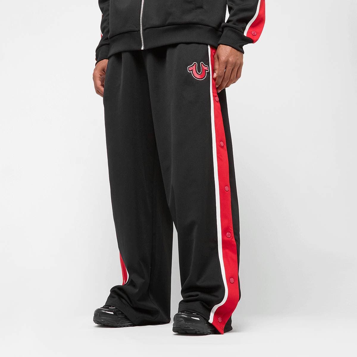 Snap Off Baggy Track Pants