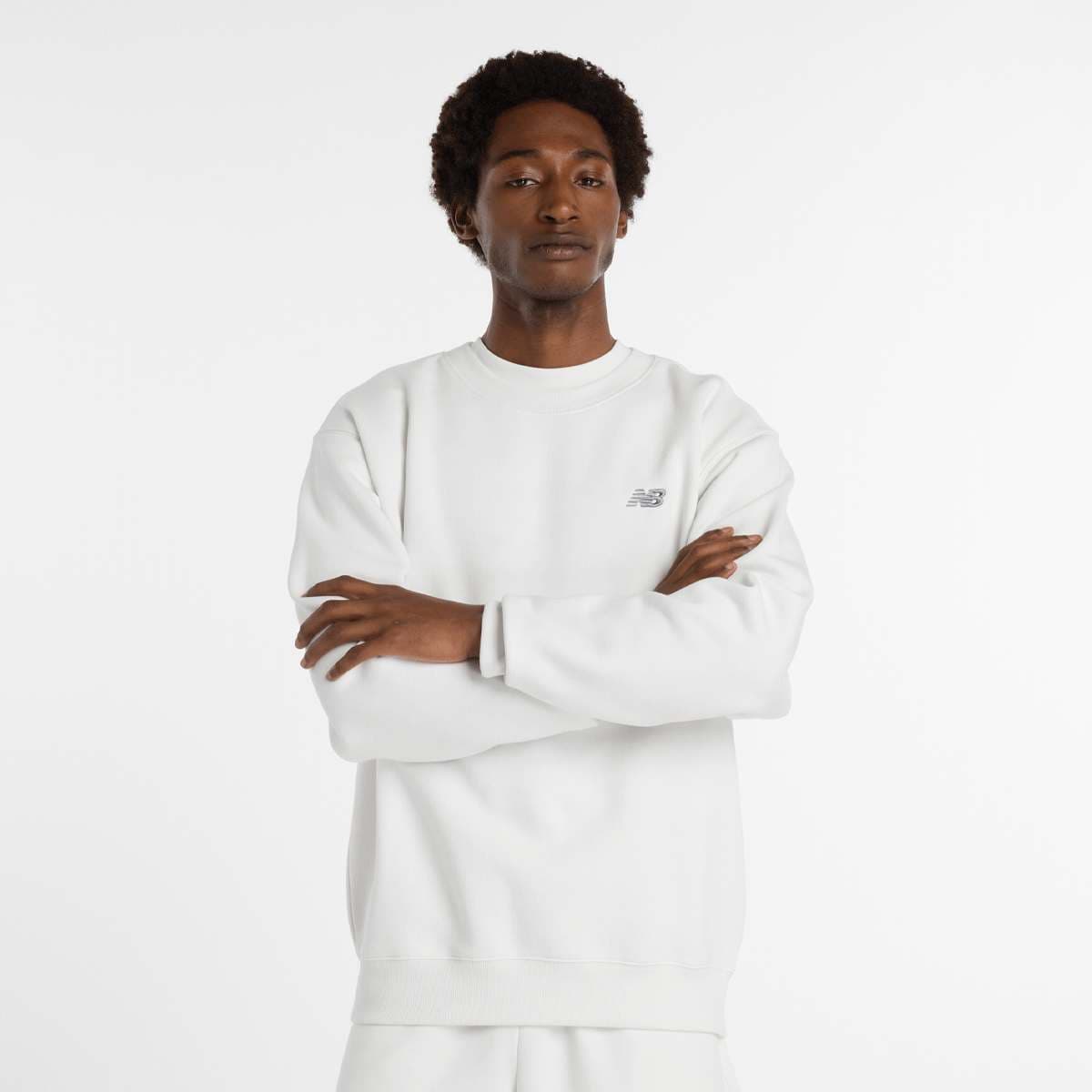 Linear Graphic Fleece Crew