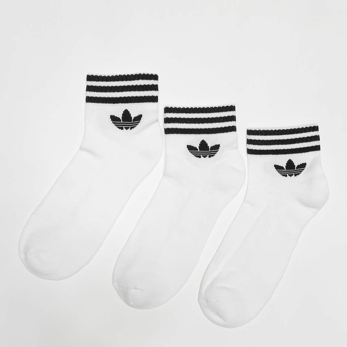3 PACK - adicolor Trefoil 3-Stripes Ankle Socks