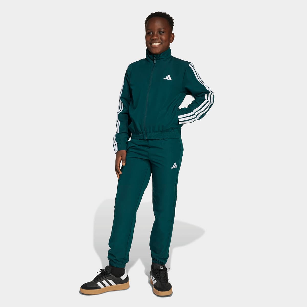 3-Streifen Woven Kids Trainingsanzug
