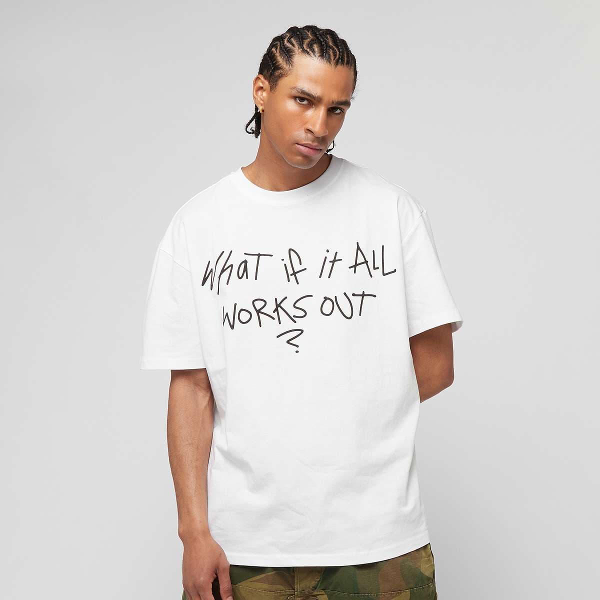 It All Works Out Wording Oversize Tee