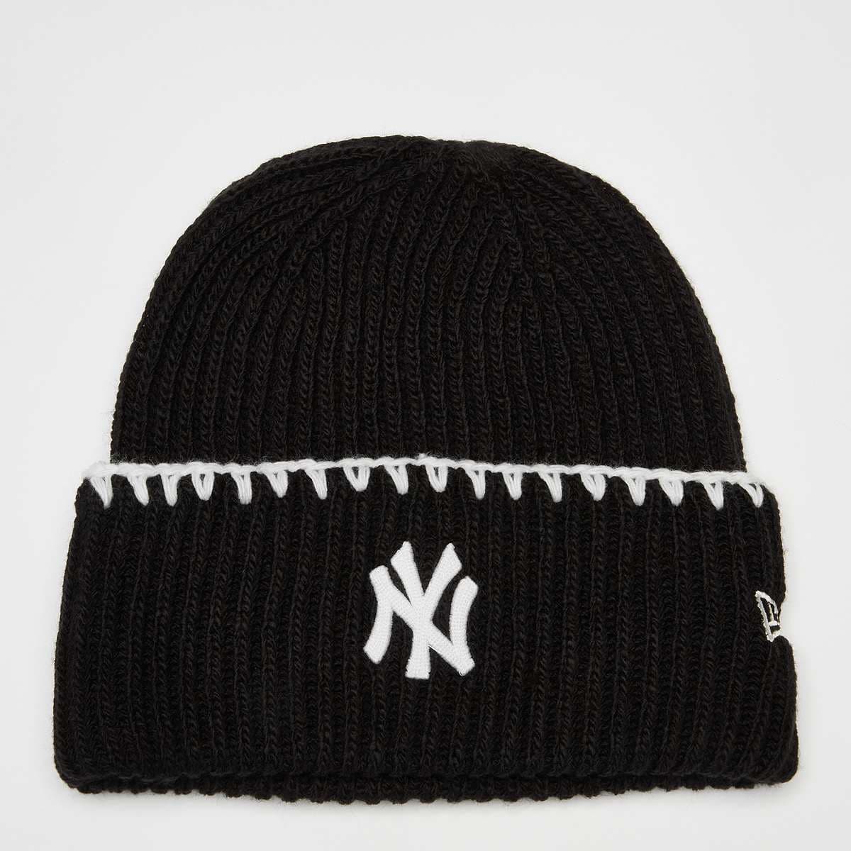 Female Chunky Topstitch Beanie New York Yankees