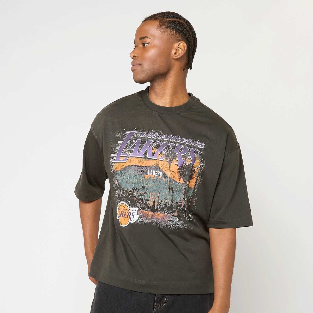 NBA Washed Graphic Tee Los Angeles Lakers