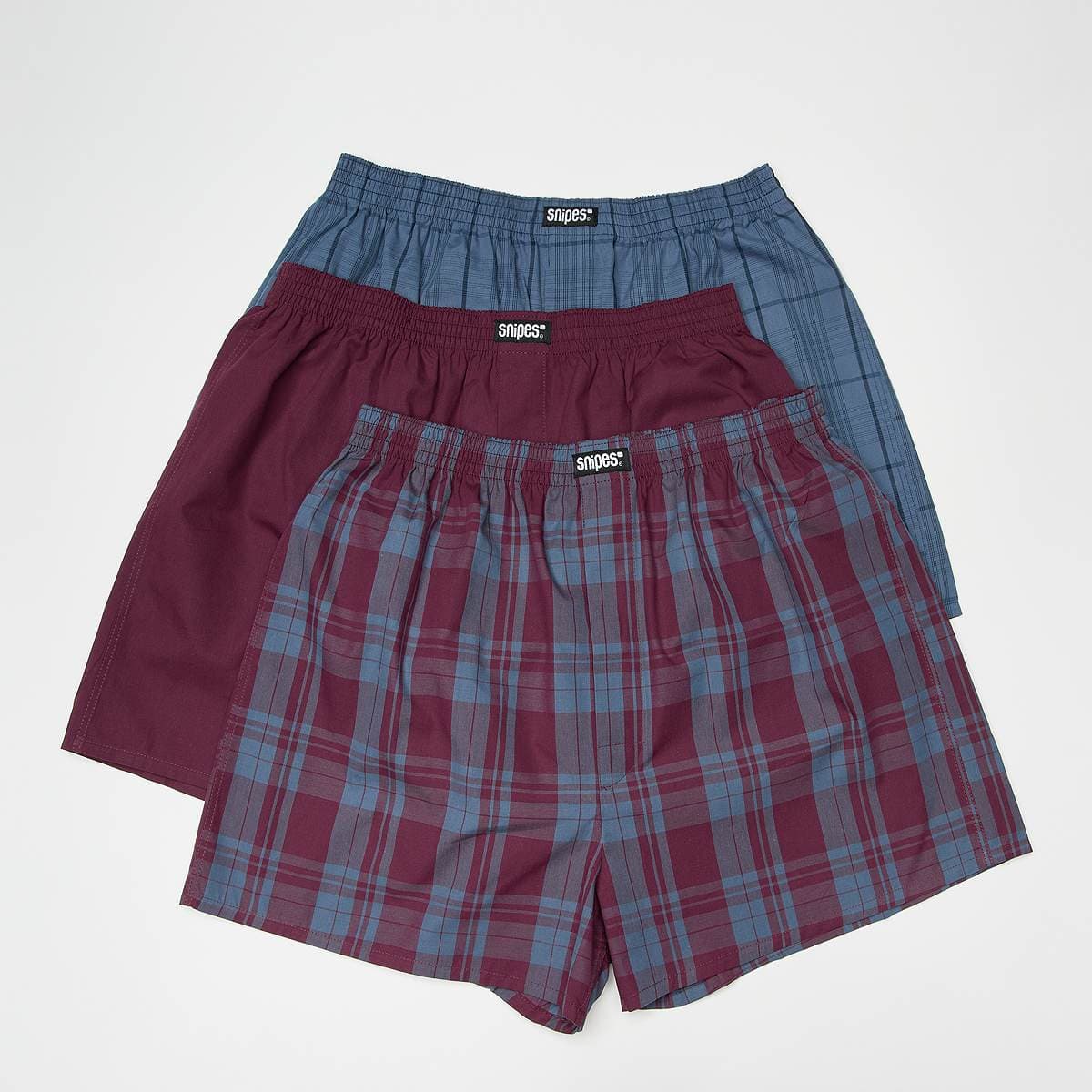 3 PACK - Woven Label Woven Boxershorts 
