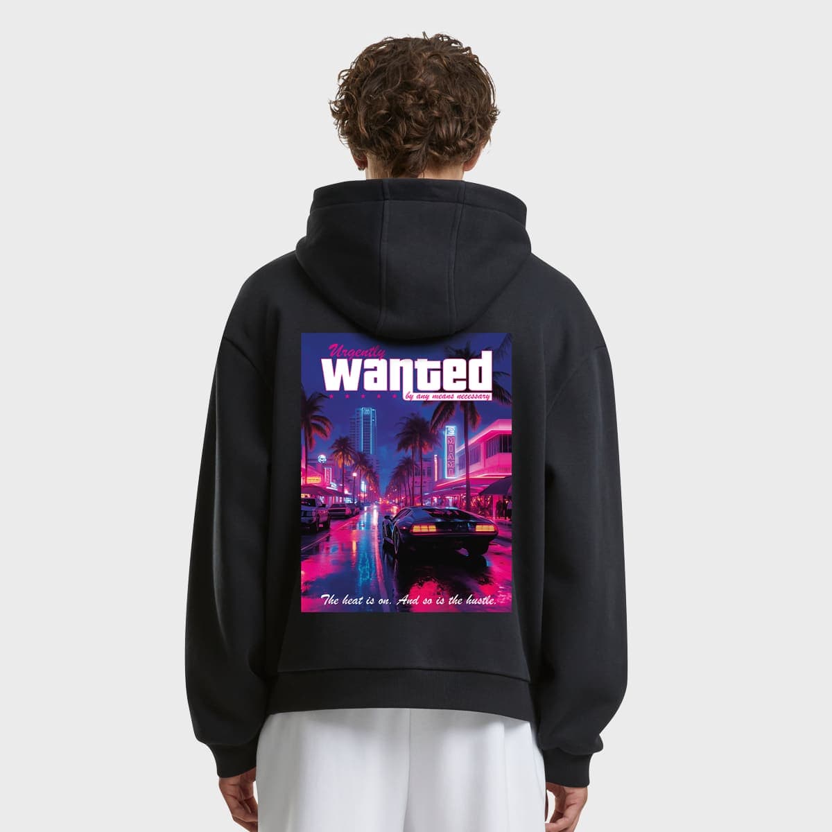 Heat Is On Fluffy Hoody