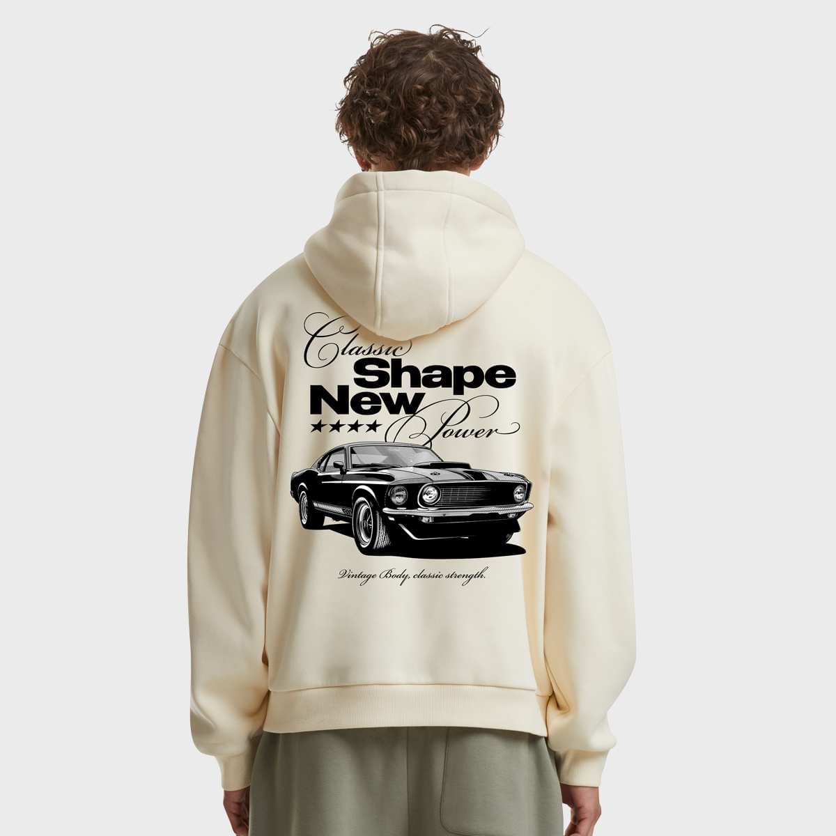 Classic Shape New Power Fluffy Hoody