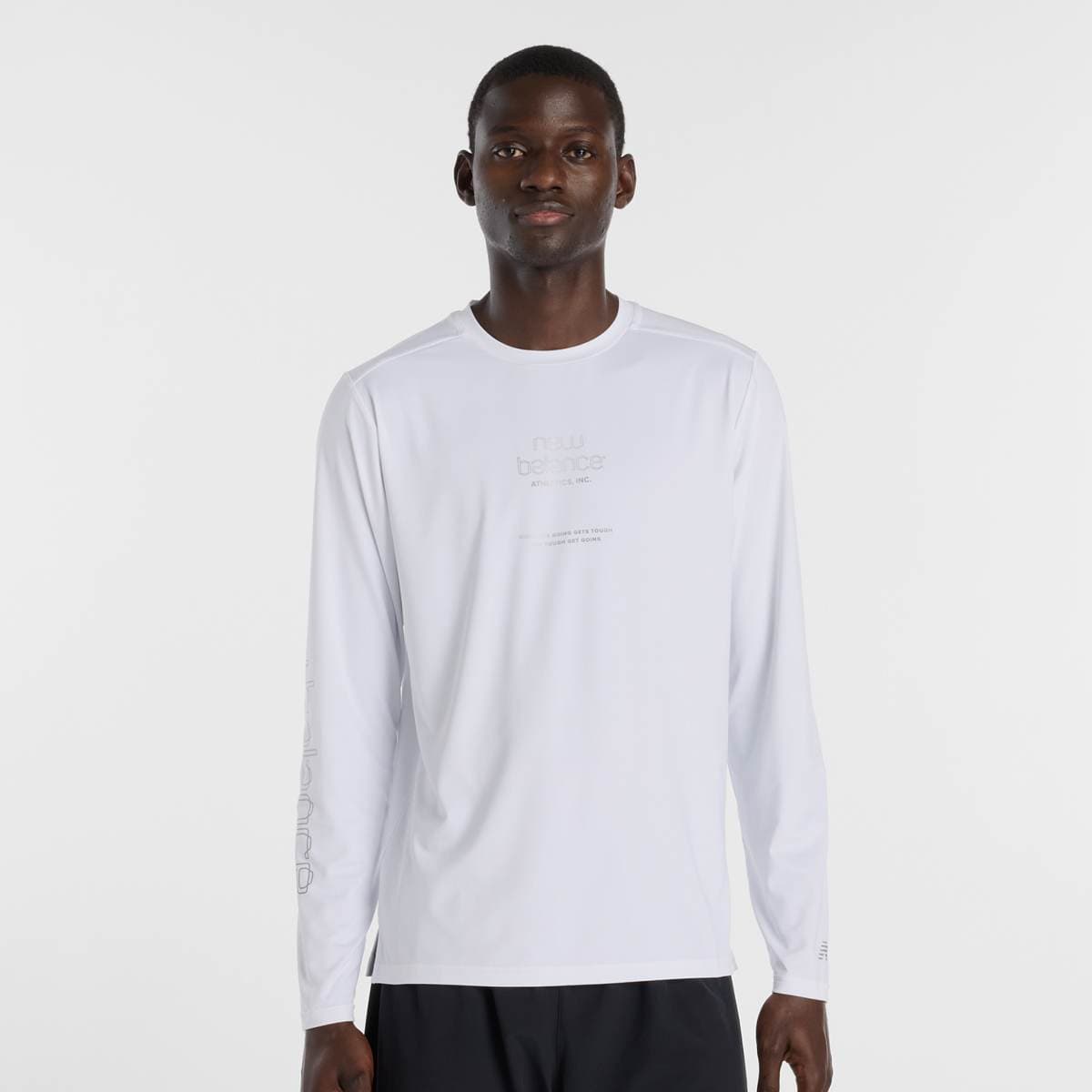 Reflective Poly Long Sleeve T-Shirt