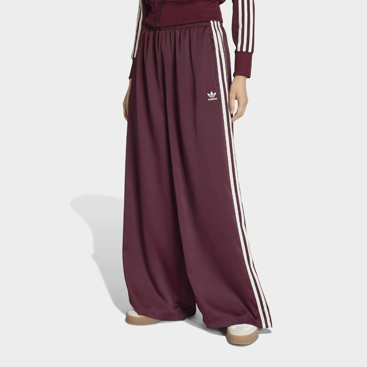 Satin Trackpant Wideleg