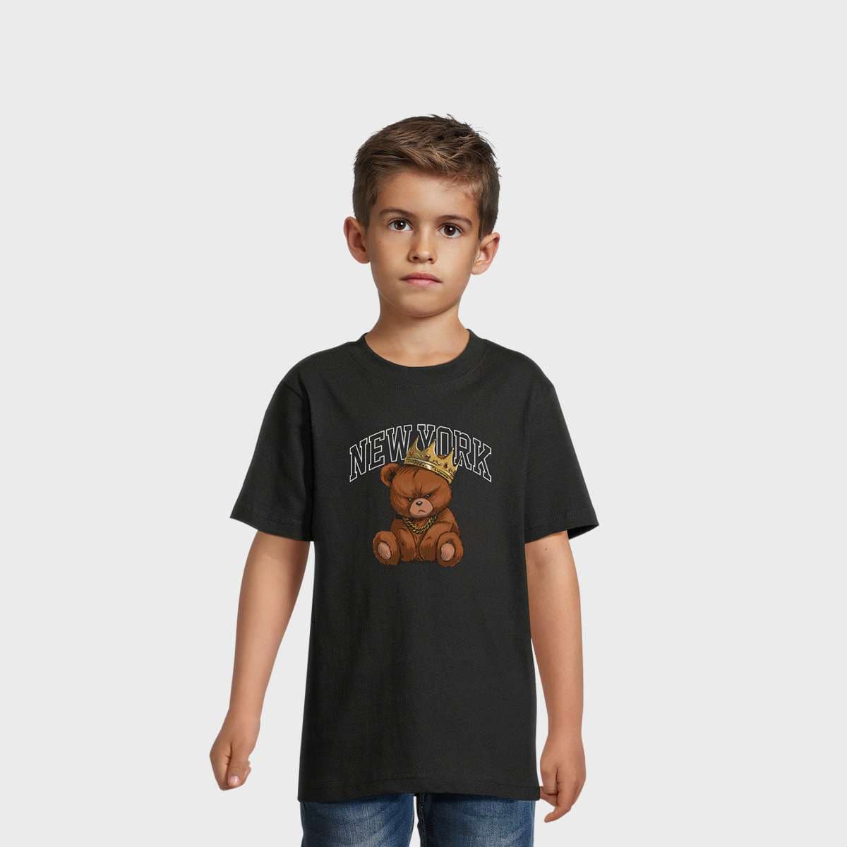 	NY Crowned Bear Tee