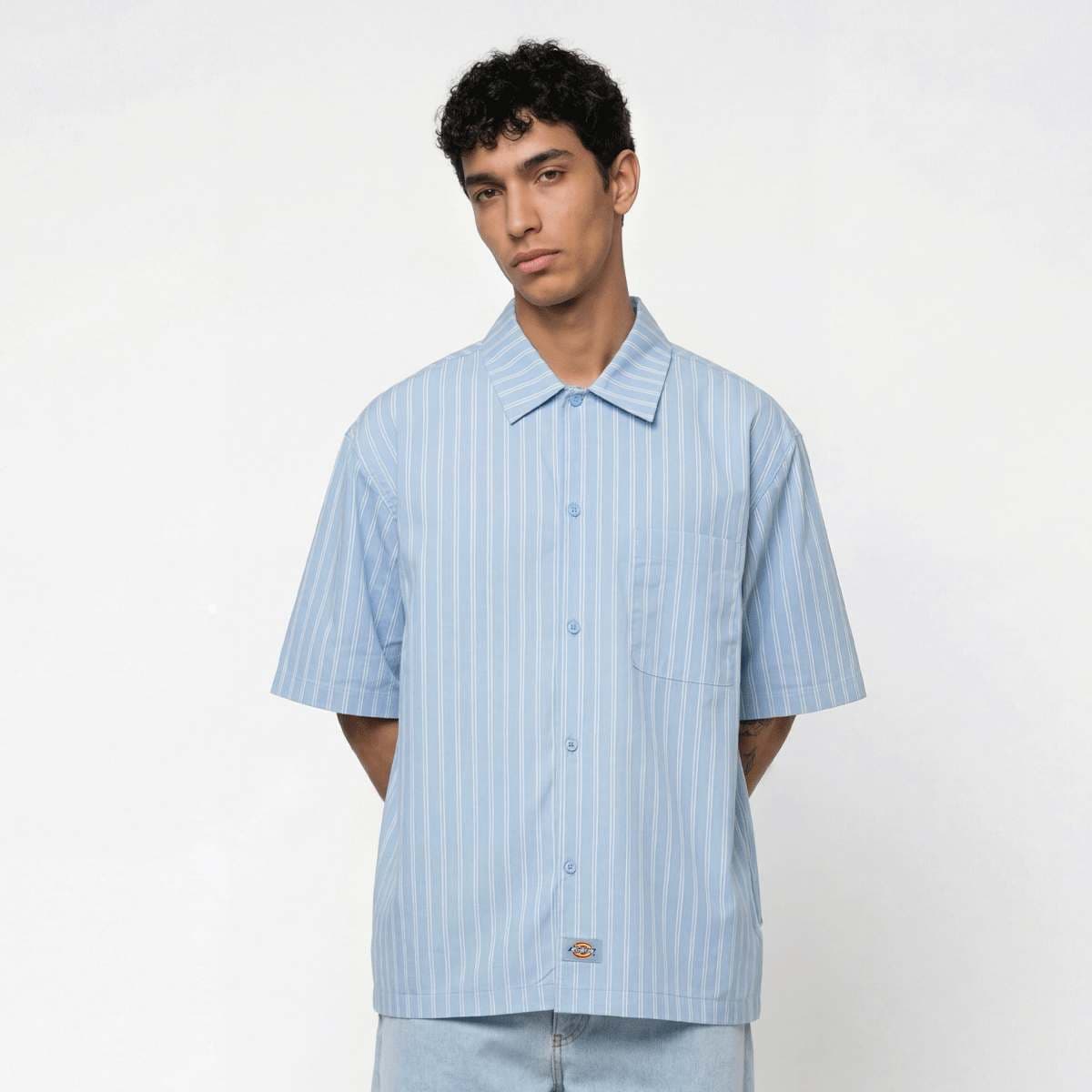 Venedocia Stripe Shortsleeve Shirt