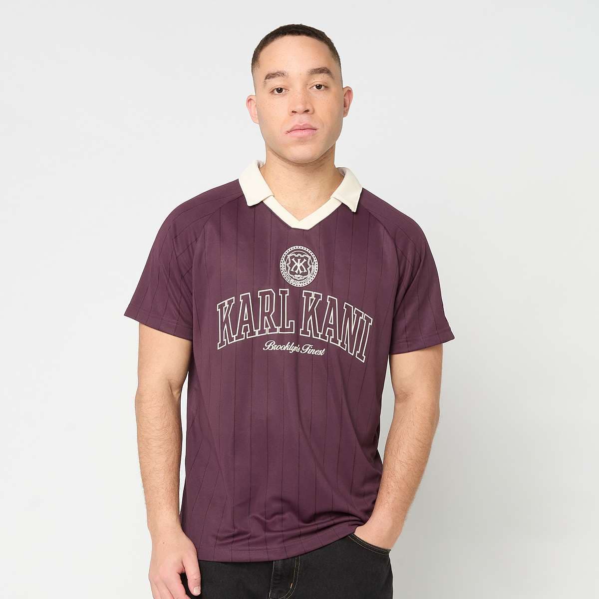 Heritage Emblem Shadow Pinstripe Soccer Jersey