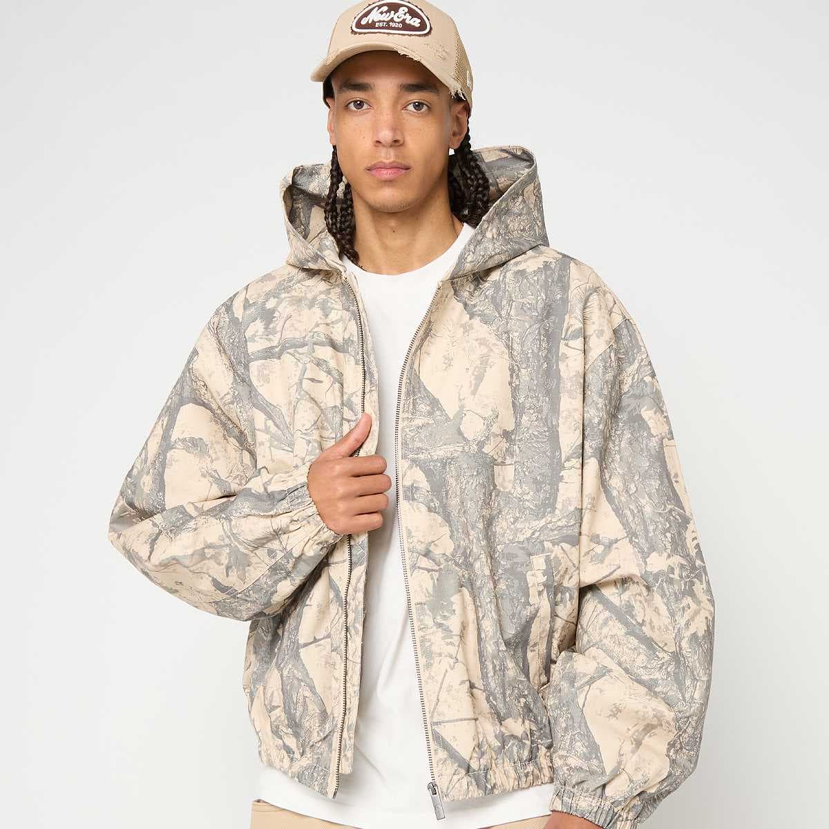 Signature Wood Camo Oversized Work Jacket