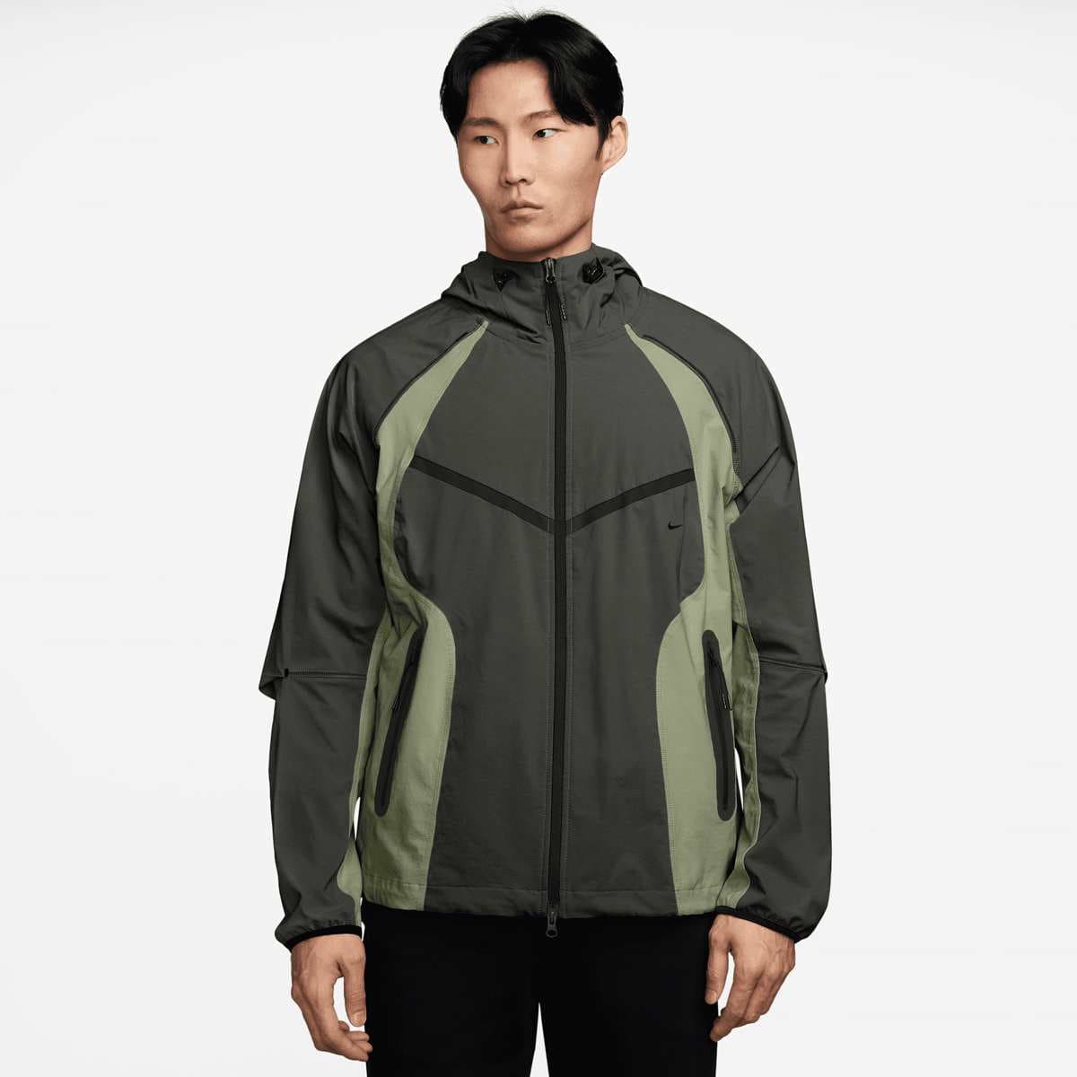 Tech Dri-FIT Woven Color-Block Windrunner Loose Jacket