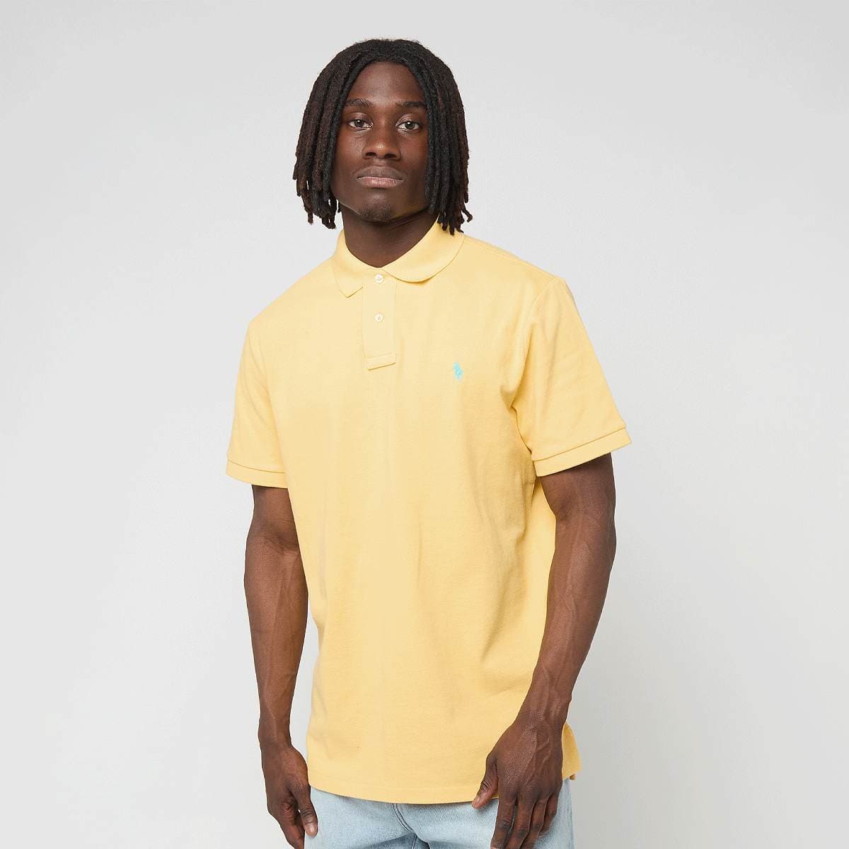 SSKCCMSLM1-SHORT SLEEVE-KNIT corn yellow
