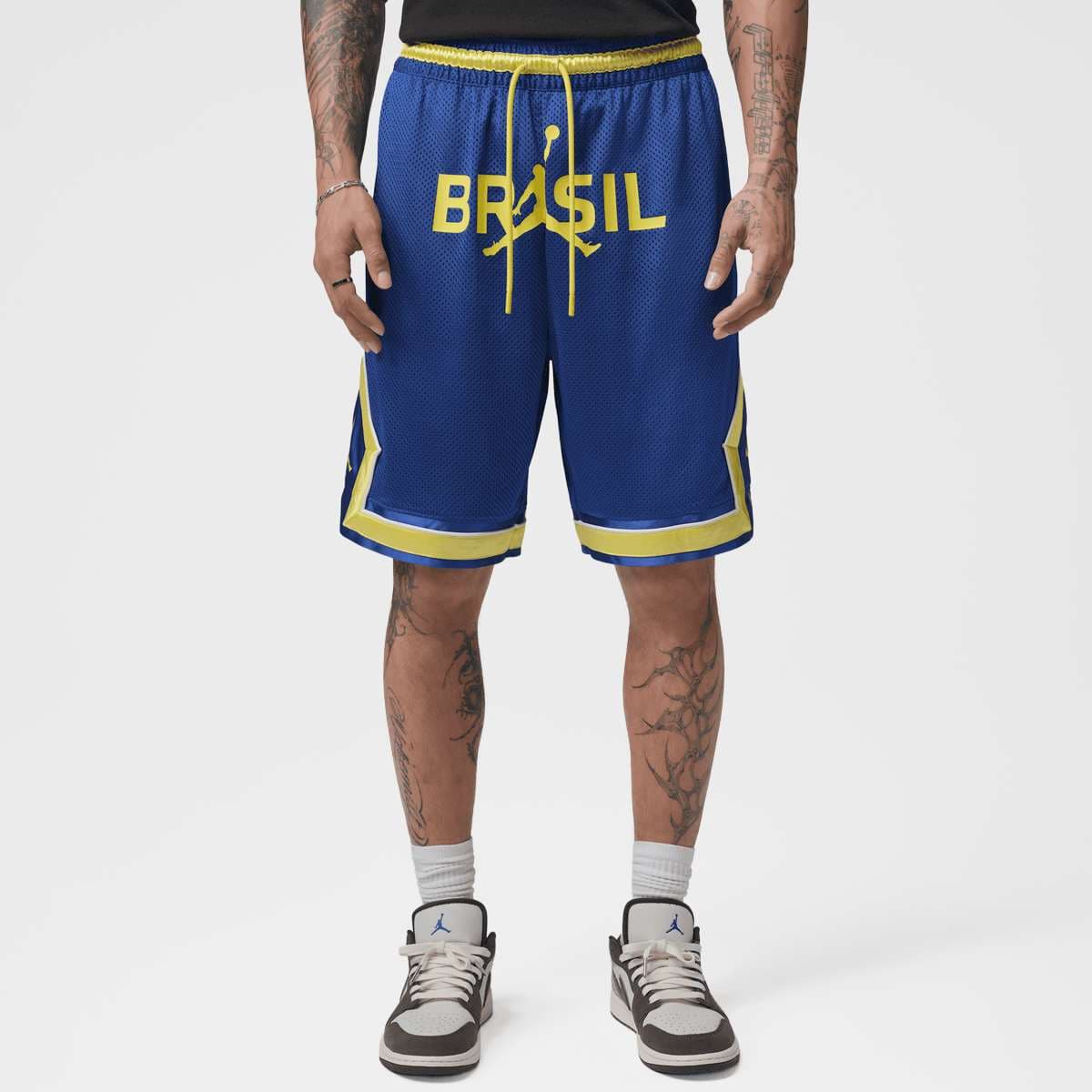 Mesh Diamond Shorts