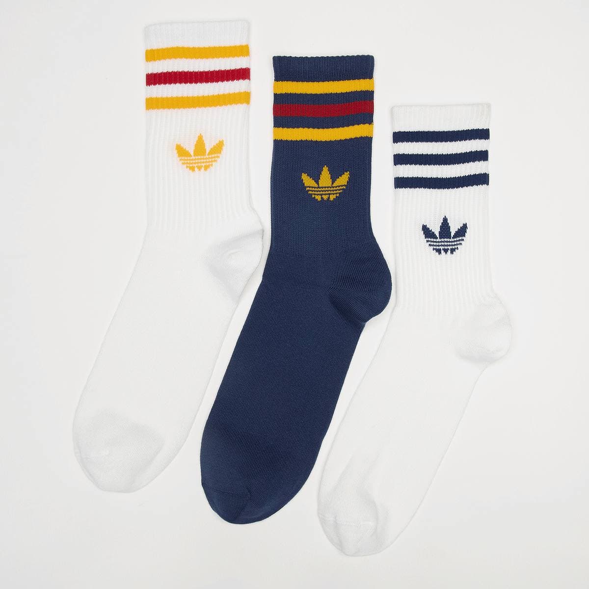 3 PACK - 3 Stripes Crew