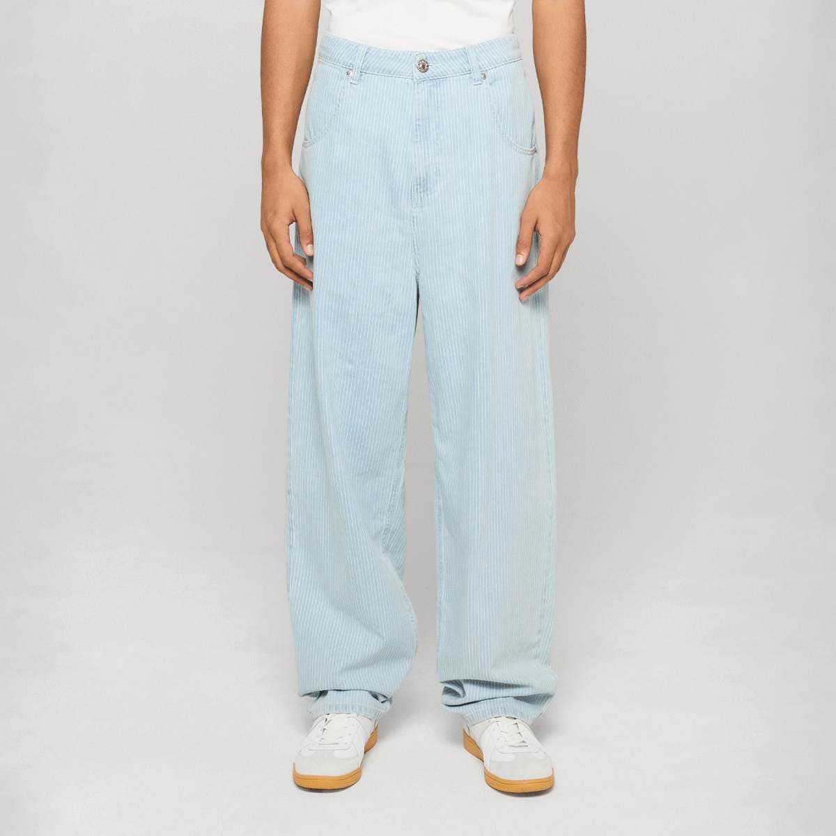 90's Pinstriped Jeans