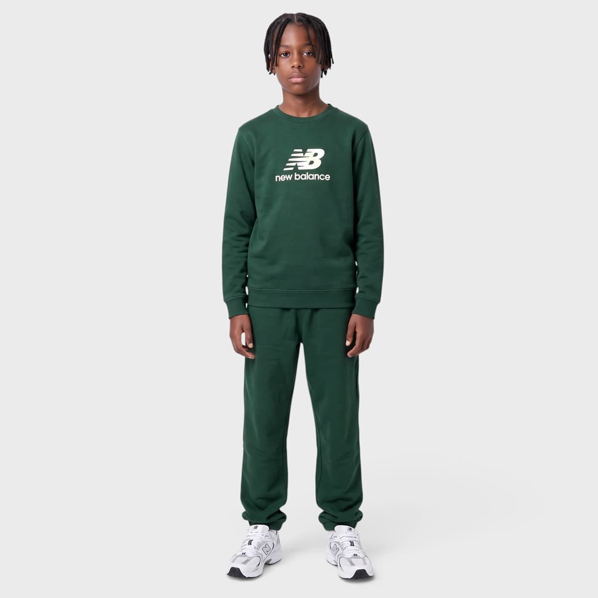 FT Stacked Logo Crew & Jog Set 