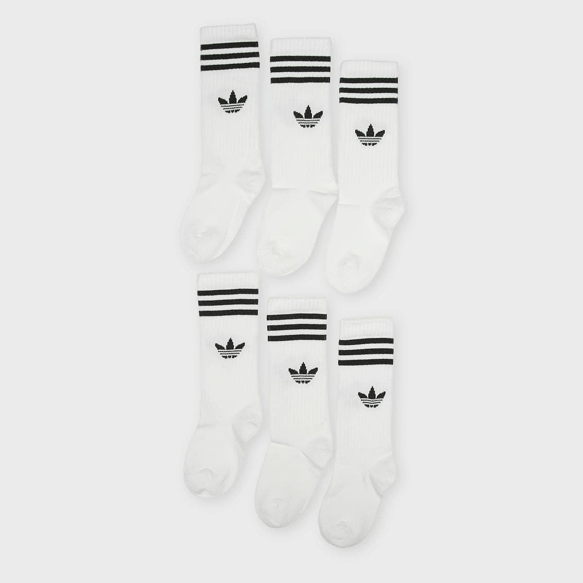 6 PACK - 3 Stripes Crew