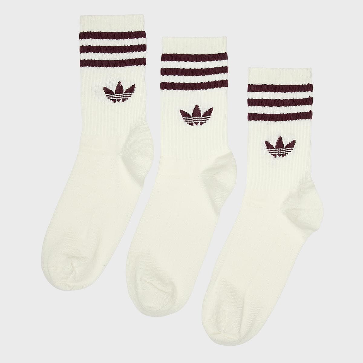 3 PACK - Crew Sock 3 Streifen
