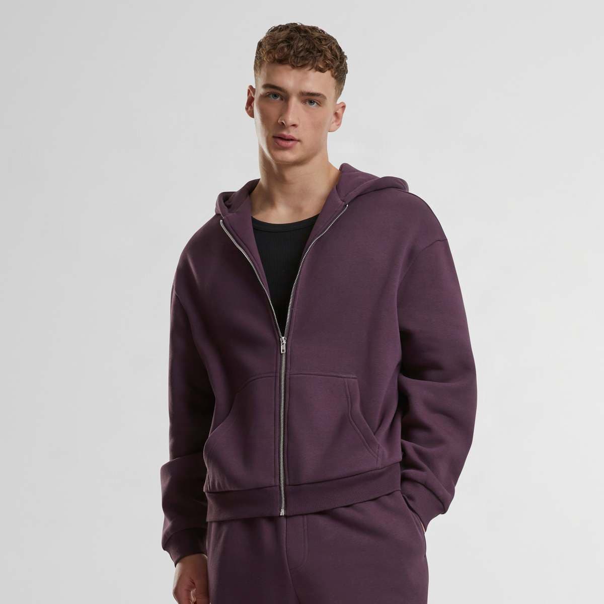 Fluffy Zip Hoody 