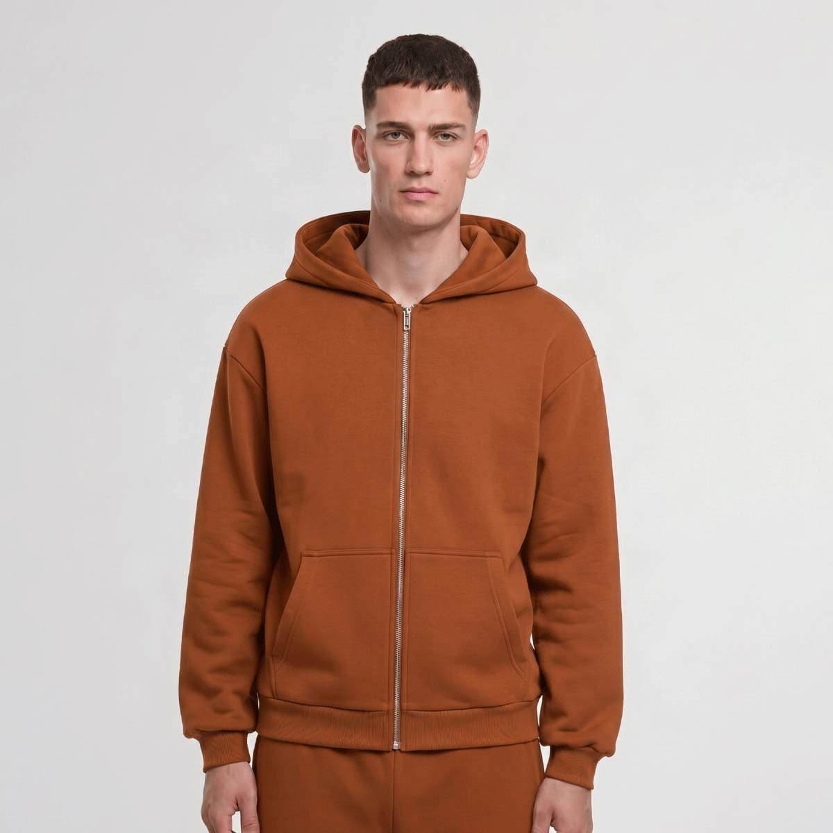 Fluffy Zip Hoody