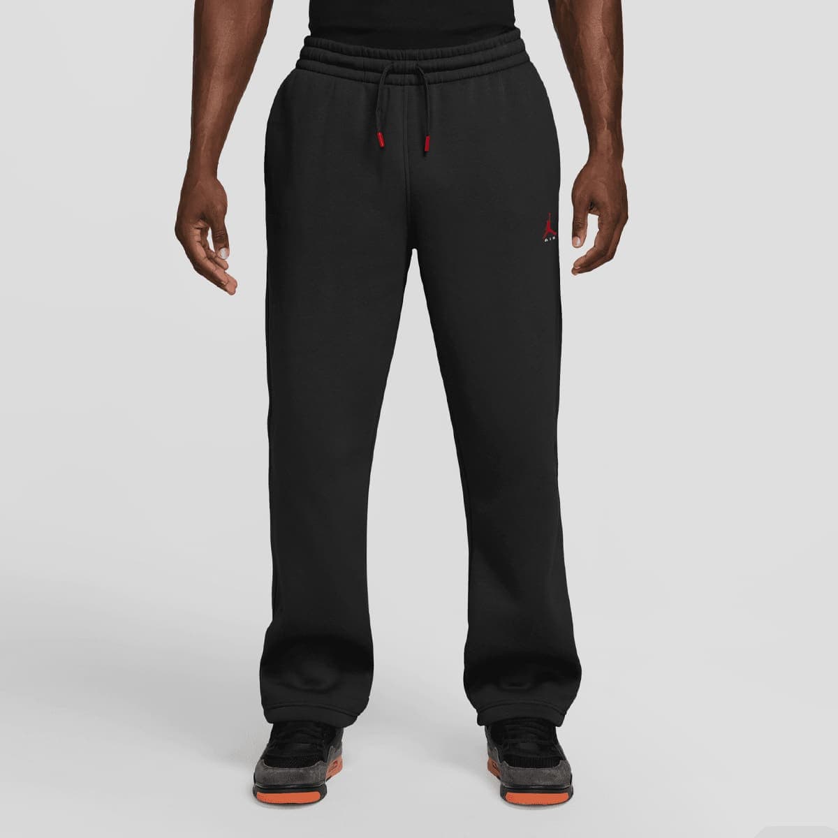 Brooklyn Statement Fleece Open-Hem Pants