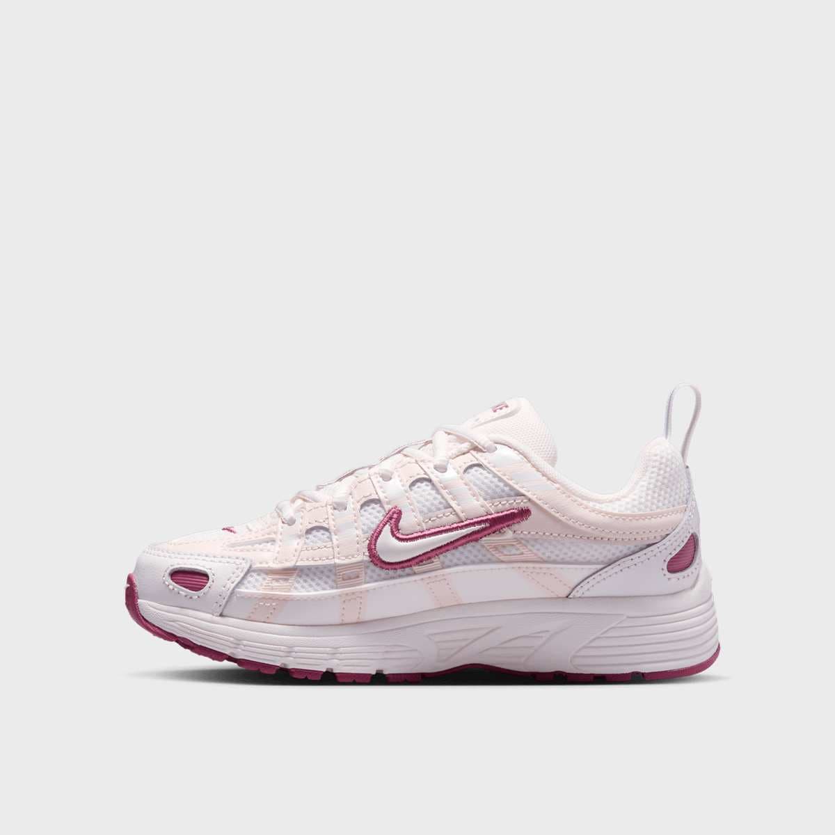 P-6000 Lace Kinder white/off white/pink rise/off white