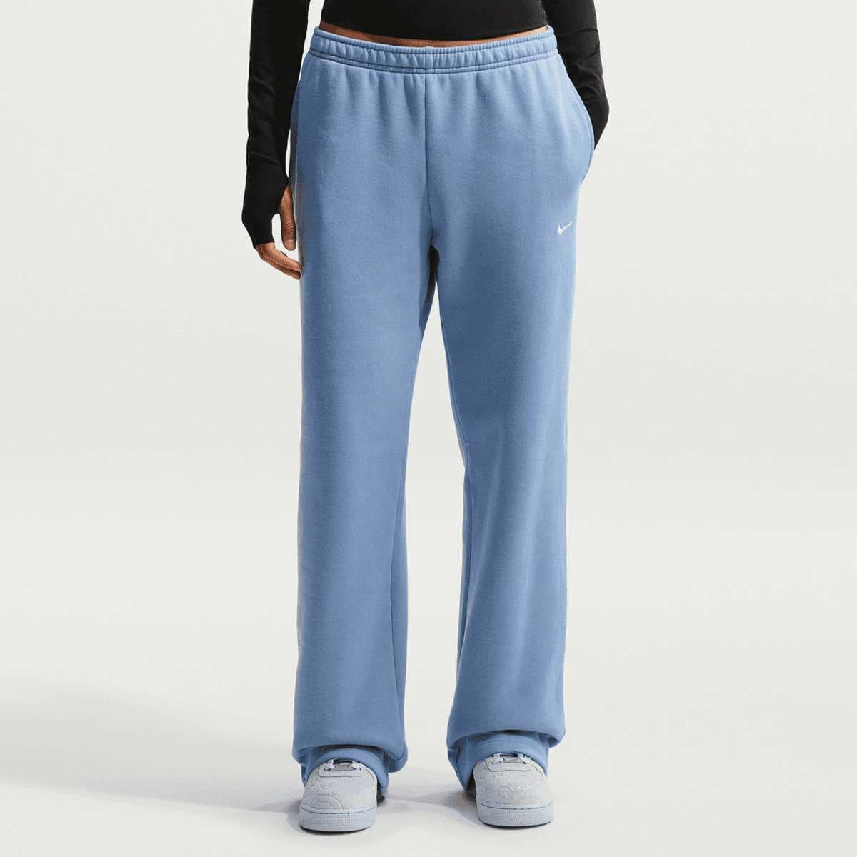 Studio Fleece Medium Weight Mid Rise Open Hem Pant