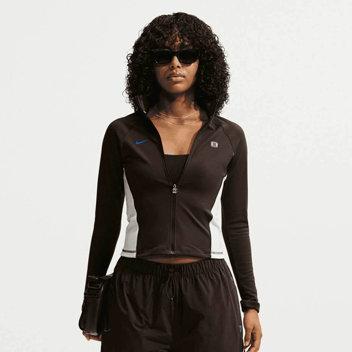 Shox Full-Zip Long Sleeve Top