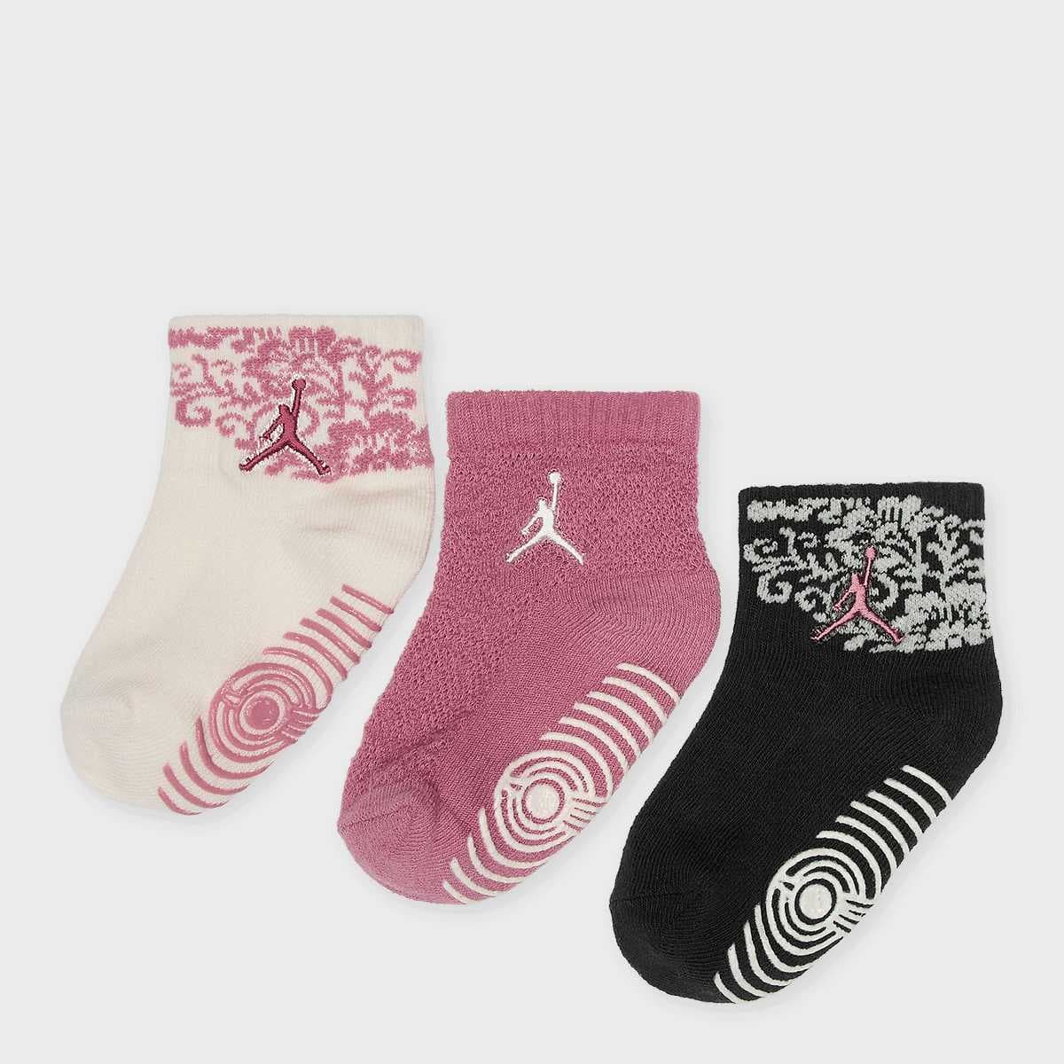 3 PACK - Infant/Toddler Floral Lace Quarter