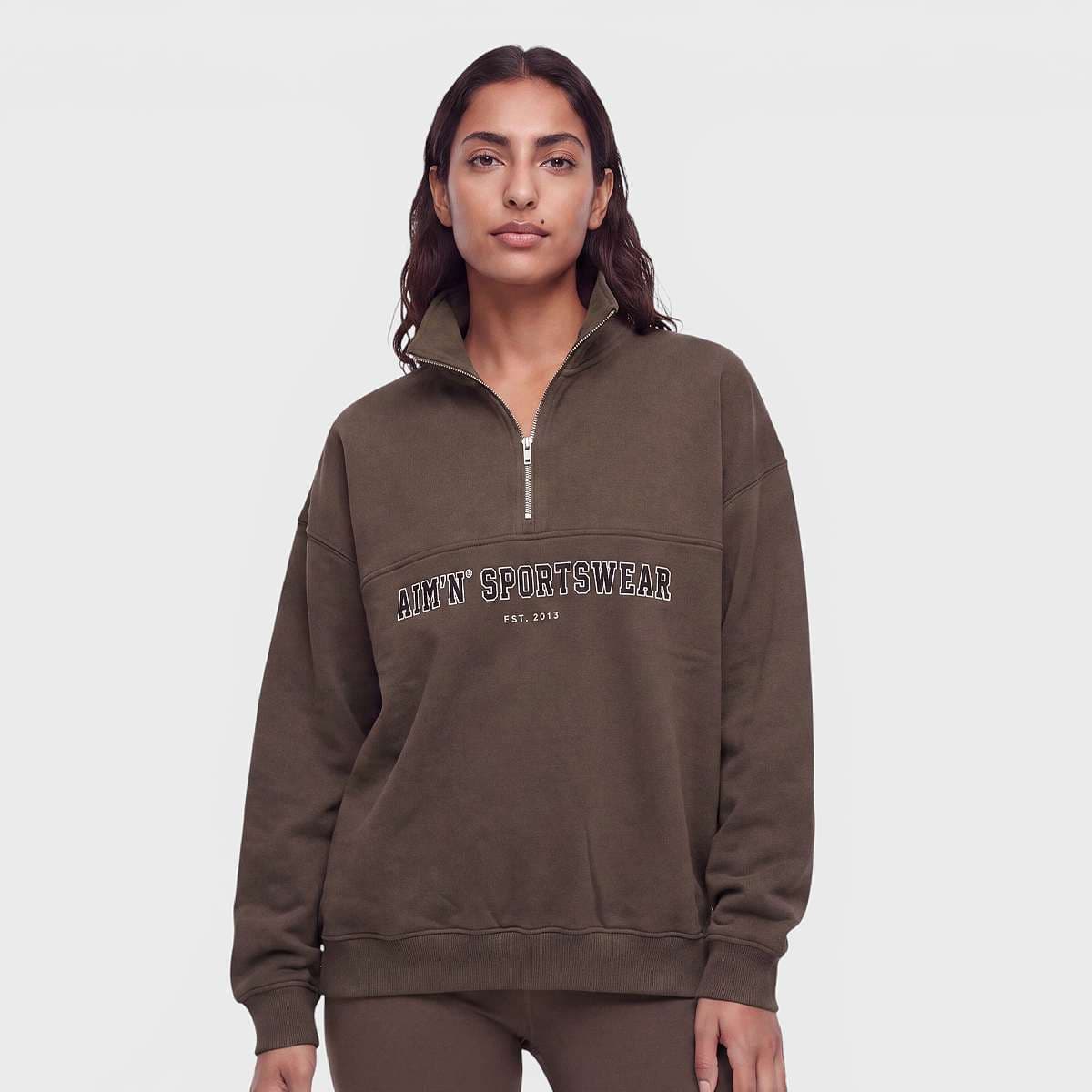 Varsity Sweat Half Zip