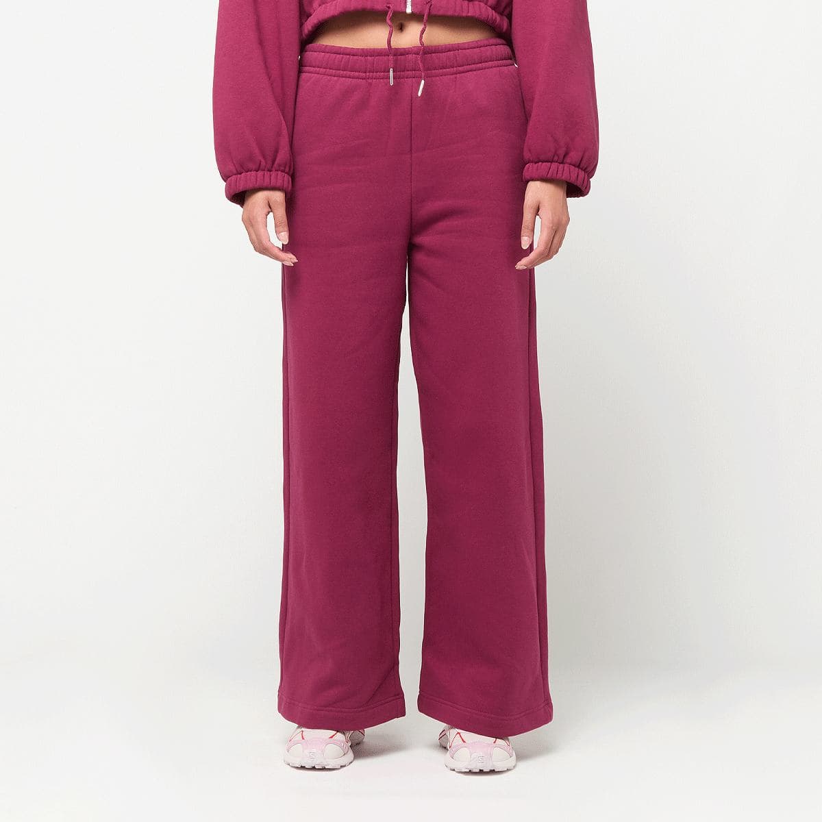Ladies Fluffy Wideleg Trackpants