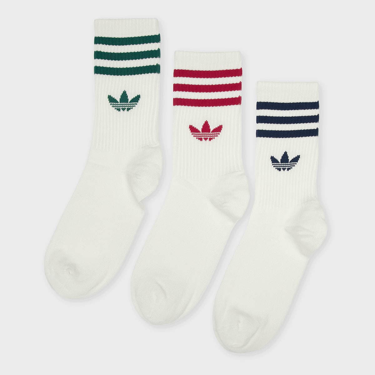 3 PACK - 3 Stripes Crew
