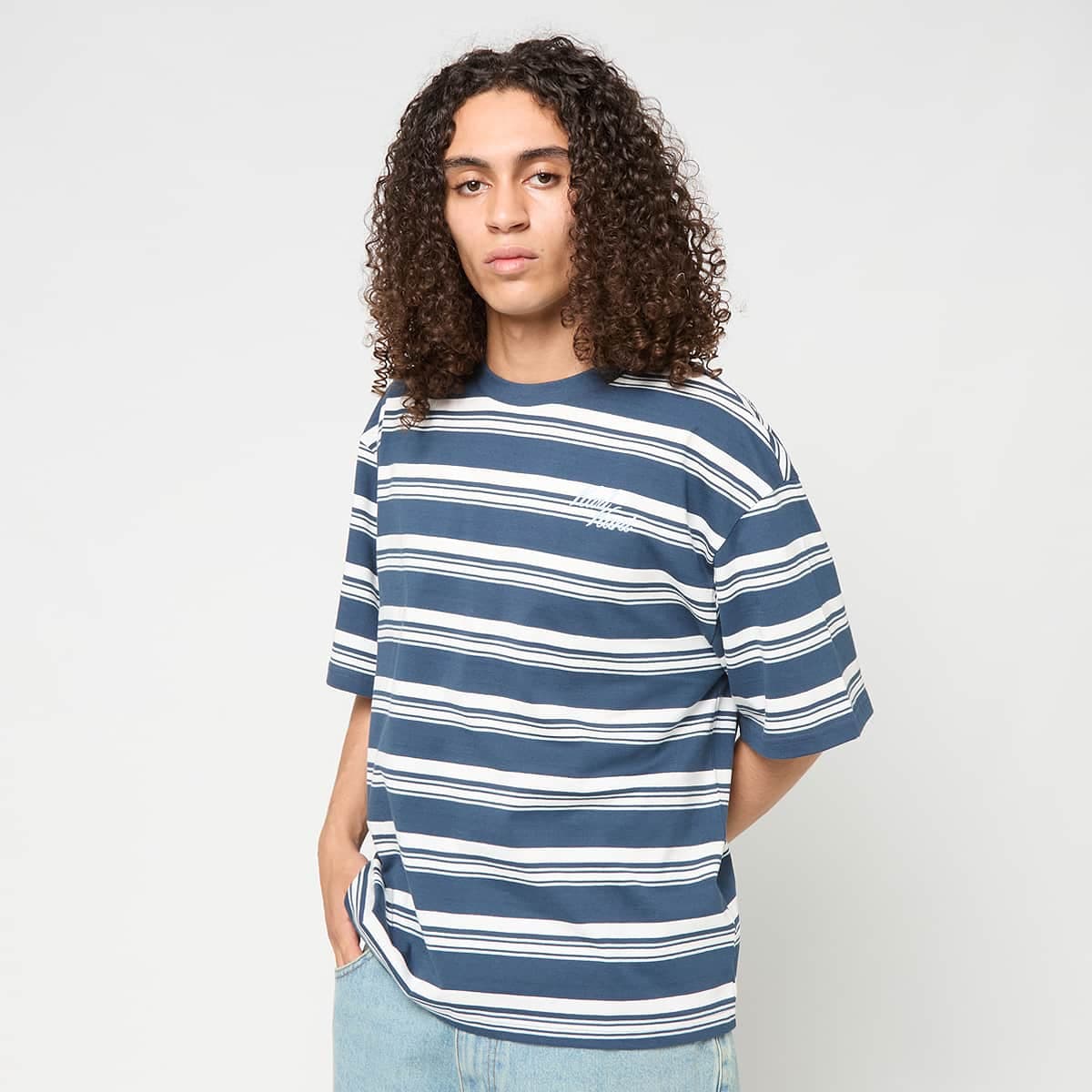 Script Stripe Boxy T-Shirt