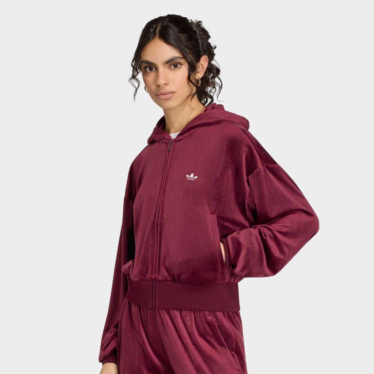 Essentials Velvet Track Top