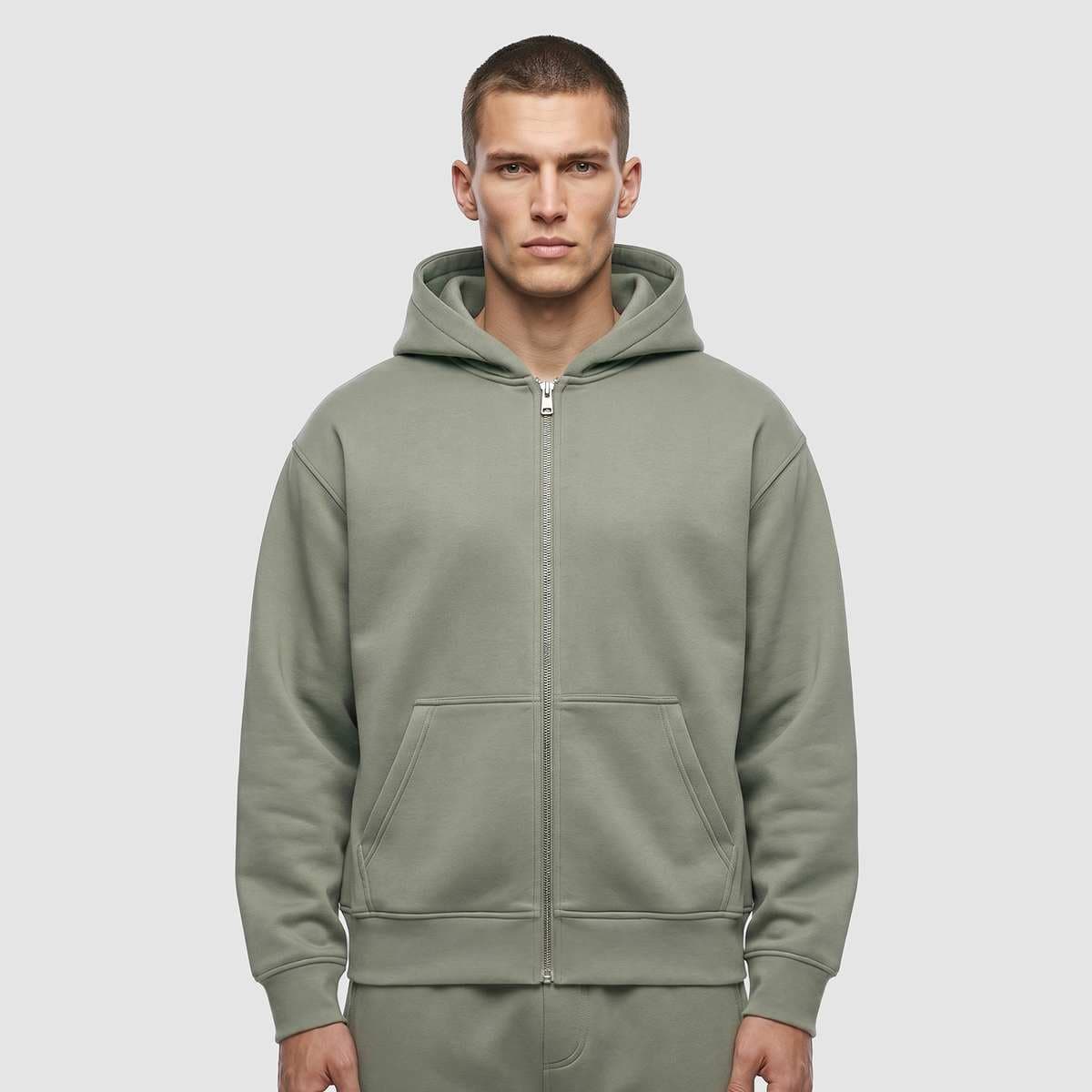 Heavy Scuba Zip Hoody
