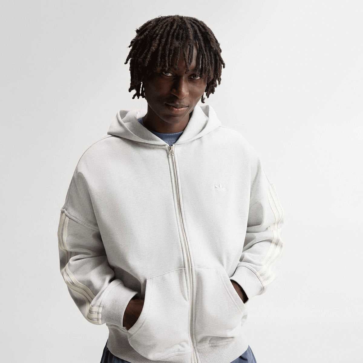 adiSignature 3 Stripes Full Zip Hoodie