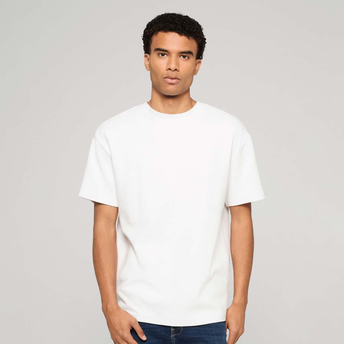 Loose Fit Structured Tee