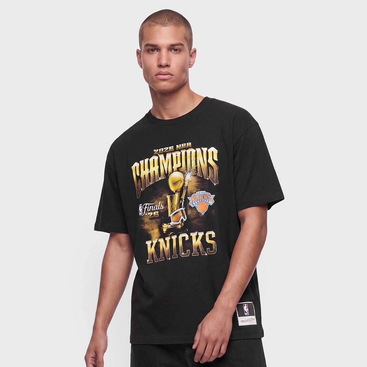 New York Knicks  2026 NBA Finals Champions T-Shirt black