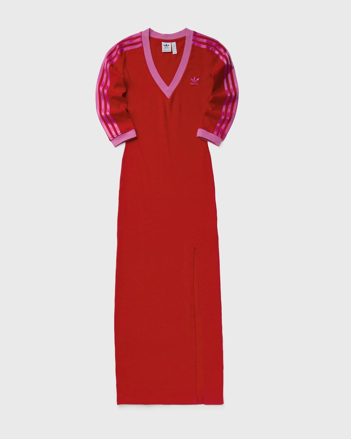 WMNS ADICOLOR CLASSICS 3-STRIPES MAXI DRESS V-NECK