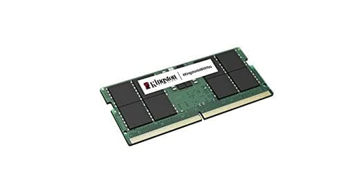 Kingston Memory DDR5 32Go 4800MT/s CL40 Non-ECC Unbuffered SODIMM 2RX8 Module de mémoire pour ordinateur portable - KCP548SD8-32