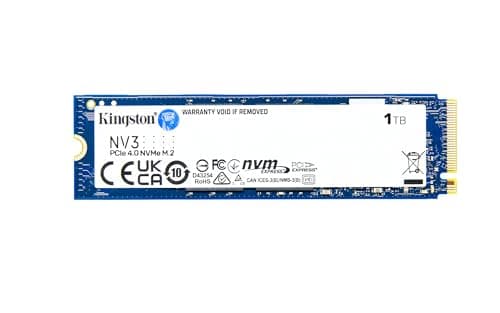 Kingston NV3 NVMe PCIe 4.0 Interne SSD 1TB M.2 2280-SNV3S/1000G