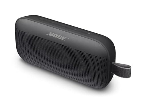 Bose Altavoz Bluetooth SoundLink Flex portátil, inalámbrico, Sumergible, de Viaje, Negro