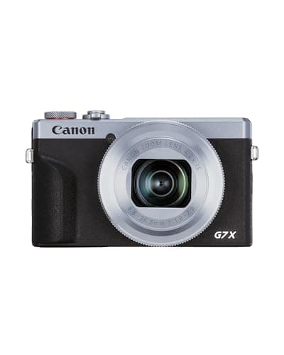 Canon PowerShot G7X Mark III (Argento) – Fotocamera Digitale Compatta con Sensore da 1 Pollice e Video 4K - Perfetta In Condizioni Di Scarsa Illuminazione E Per I Viaggi